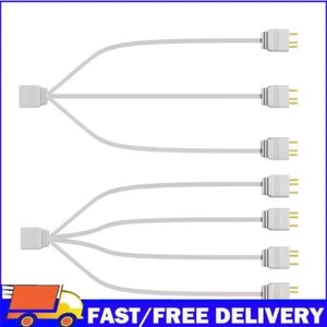 ARGB Splitter Hub 33.5cm Motherboard Extension Cable for Computer Chassis Memory - Afbeelding 1 van 18