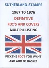 d2 - FDCs  GB 1967 to 1976 CHEAP Definitive First Day Covers - CHEAP
