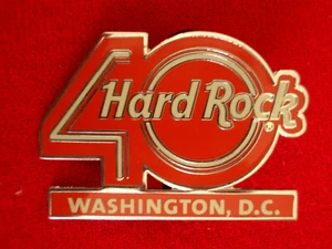 HRC Hard Rock Cafe Washington 40th Anniversary HRC Logo 2011 LE200 - Picture 1 of 2