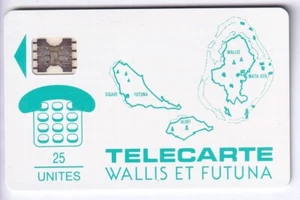 WALLIS & FUTUNA TELECARTE / PHONECARD .. WF1A 25U SC5 CARTE IMP33262 LUXE C.300€ - Imagen 1 de 2