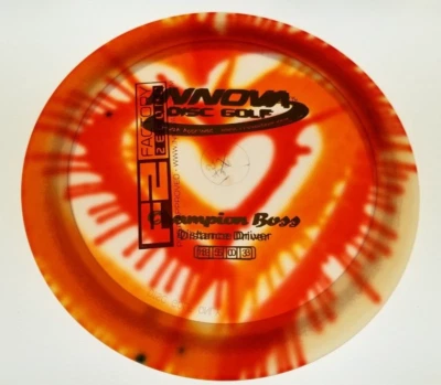 Innova Champion Boss I-Dye Penned 175g Bubble Hearts - Image 1 of 4