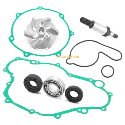 Kit de reconstrucción de bomba de agua para Yamaha YFZ450 2004-2013 junta de eje de cojinete de impulsor Foto 1 de 4