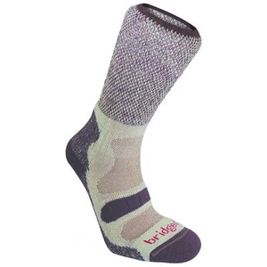 Bridgedale Womens Lightweight Cotton Cool Comfort Hiking Sock - Grey - Picture 1 of 4