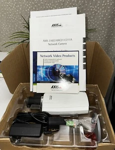1 AXIS COMMUNICATIONS 211 0198-001-05 NETWORK CAMERA w/ TAMRON LENS - Picture 1 of 4