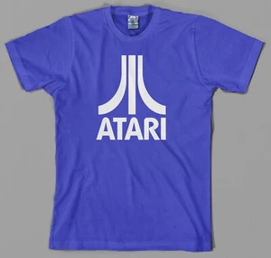 Camiseta Logo Atari, Asteroides Auténticos Ciempiés Arcade 2600 5200 7800 Jaguar - Imagen 1 de 3