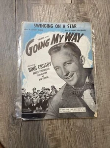Swinging on a Star ~ "Going My Way" ~ 1944 Burke & Van Heusen Sheet Music - Picture 1 of 11