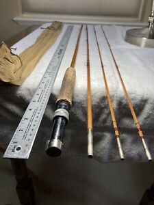 VTG Horrocks-Ibbotson 3/2 Piece 9’ Split Bamboo Fly Rod. Very Nice Condition.