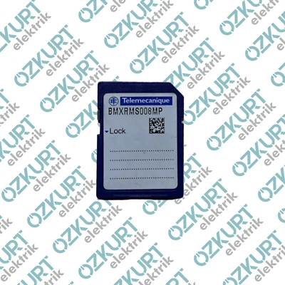 Карта флэш-памяти TELEMECANIQUE BMXRMS008MP SD-карта 8 МБ Modicon серия M340 - Изображение 1 из 2