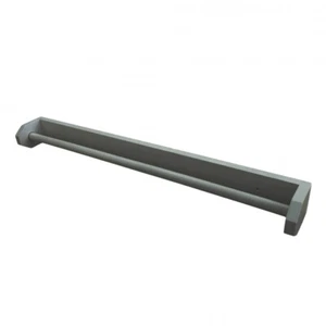 1 soporte para toalla de madera maciza de pino montado en pared 50 cm gris pino - Imagen 1 de 1