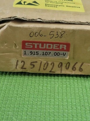 STUDER 1.915.107.00-V PHANTOM 24V/STAB FOR  900 SERIES MIXER - Image 1 of 4