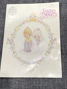 Precious Moments Bride Groom Wedding Book PM-9 Gloria Pat Thread Cross Stitch - Picture 1 of 4