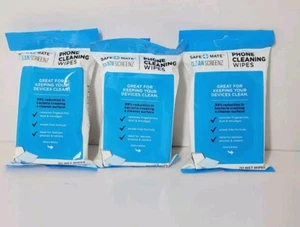 Safe Mate Phone Cleaning Wipes Lot Of 3 - Picture 1 of 4