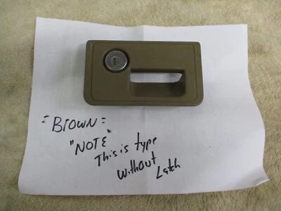 1977-1996 Caprice Impala Estate WAGON Rear Seat Storage Compartment Handle  TAN - Image 1 of 4