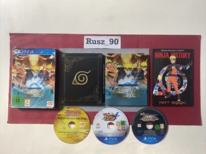 Naruto Shippuden Ultimate Ninja Storm Legacy PS4 Steelbook & Artbook Edition - Picture 1 of 21