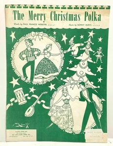 1949 The Merry Christmas Polka Noten Paul Francis Webster & Sonny Burke - Bild 1 von 5