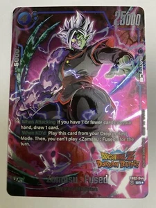 Dragon Ball Super Fusion World Zamasu: fuso FB02-044 Dokkan Battle Alt Art - Foto 1 di 2