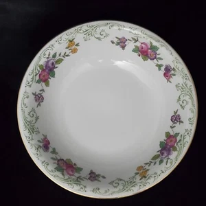 DE COLECCIÓN Z.S. & C BAVARIA PLATO DE SERVIR FLORAL CON ADORNOS DORADOS FIRMADO COLECCIONABLE - Imagen 1 de 12