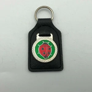 Marienkäfer Anhänger Schlüsselanhänger Schlüsselring Vintage Marienkäfer Insekt bunt Made in Canada - Bild 1 von 12