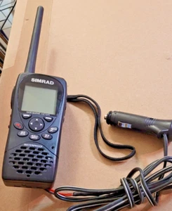SIMRAD / LOWRANCE GPS DCS VHF Marine Radio HH36 Custom Battery to 12v Plug WORKS - Zdjęcie 1 z 9