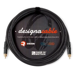 Cable De Audio RCA A RCA. Conector Conector. Van Damme Subwoofer Largo 3m, 10m - Imagen 1 de 11