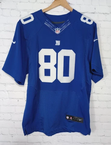 New York Giants Victor Cruz Jersey Size 44 Stitched Nike Blue NFL Cover