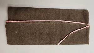 Vintage US EM SIGNALS Piped Garrison - Overseas Cap #58 - Picture 1 of 5