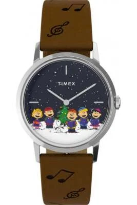 Timex Marlin Automatic x Peanuts Orologio di Natale TW2W47200 - Immagine 1 di 4