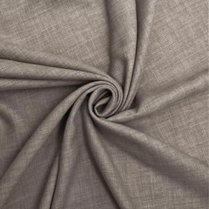 Schiefergrau Leinenlook Polsterstoff weich Meterware - Bild 1 von 1