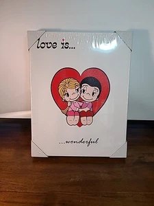 Kim Casali "Love IS"..."Maravilloso"... LONA DE PARED - 11" X 14" NUEVO PRECINTADO - Imagen 1 de 7