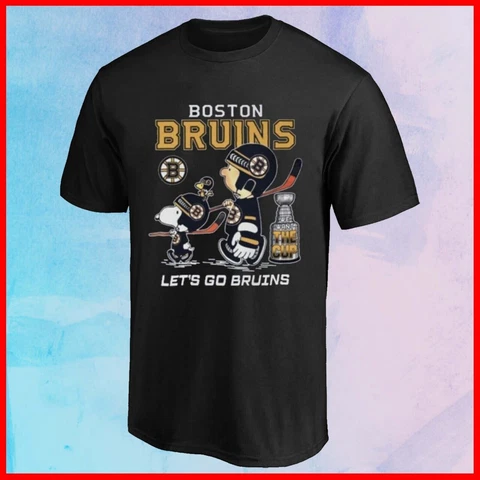 NEW!!! Boston Bruins We Want The Cup Let’s go Bruins T Shirt For Fan Size S-3XL Cover