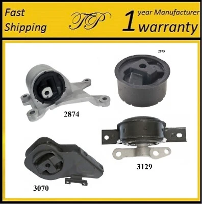 4 piezas montaje motor y transmisión apto para Chevrolet Classic 2004-2005 2,2 L Foto 1 de 4