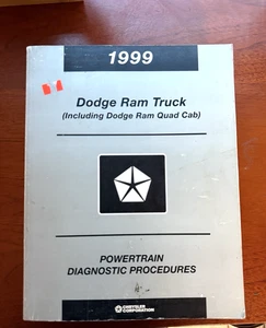 1999 Dodge Ram Van Powertrain Diagnostics Procedures Manual - Picture 1 of 6