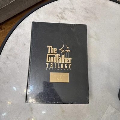The Godfather Trilogy 1901-1980 VHS Box Set 1992 6 Tapes Book Case Rare - Image 1 of 4