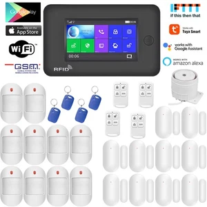 E61 WiFi IP GSM Touch Screen Wireless Smart Home Security Alarm System+Tuya APP - Picture 1 of 16