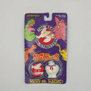 1989 EnterTech Real Ghostbusters Spitballs  Stay Puft Marshmallow Man SEALED - Picture 1 of 6