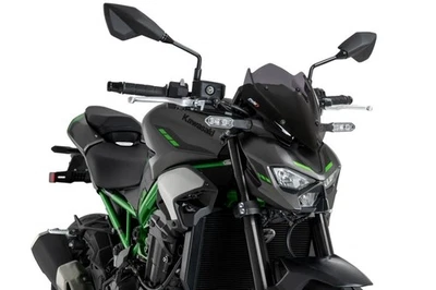 Pantalla deportiva Puig Dark Smoke Kawasaki Z 900 2025 Foto 1 de 4
