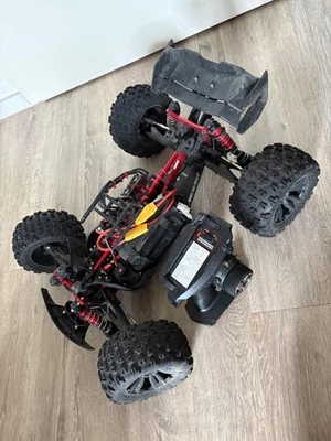 ARRMA Kraton 6S EXB mit Hobbywing Max8 G2 Combo, Sanwa MT5, SRT Servo, Gebraucht - Bild 1 von 4