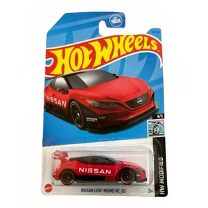 Hot Wheels Nissan Leaf Nismo RC 02 Rojo HW Modificado Número 91 Nuevo Sin Abrir - Imagen 1 de 3