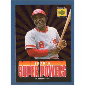 2001 Upper Deck Decade 1970's Super Powers #SP2 Joe Morgan Card - Picture 1 of 1