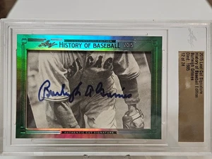2015 Leaf History of Baseball Cut Signature Edition Burleigh Grimes 12/24 HOF - Picture 1 of 2