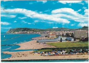 CATTOLICA - RIMINI - PANORAMA DI SPIAGGIA - VIAGG. -1835- - Picture 1 of 1