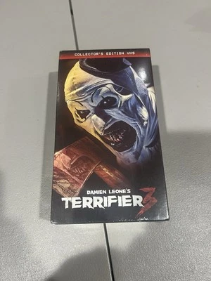 Terrifier 3 VHS - Collector's Edition - 2024 BRAND NEW SEALED IN HAND - Image 1 of 2