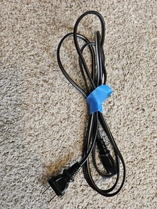 Cable de alimentación vintage Kawasaki KS-15 7A 125V 2 pines 6 pies cables estéreo de audio para el hogar - Imagen 1 de 4