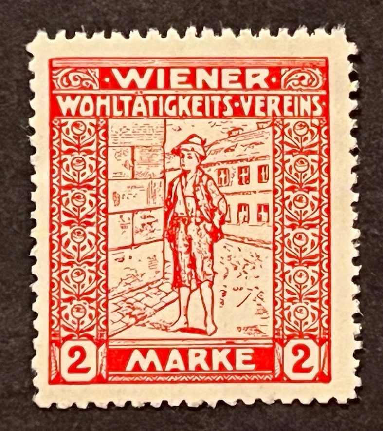 Travelstamps: Austria Charity Cinderella Stamp - Vienna Charity Association NGAI - Image 1 of 4