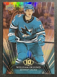 William EKLUND - 2024 Tim Horton's Upper Deck Series, San Jose Sharks - Imagen 1 de 1