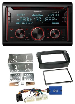 Pioneer 2DIN DAB MP3 Bluetooth USB CD Autoradio für Toyota RAV 4 2011-2013 28 Pi - Bild 1 von 4