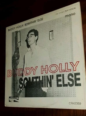 Somethin' Else - Buddy Holly LP Coral Records CR42359 Mono Historical Recordings Foto 1 de 4
