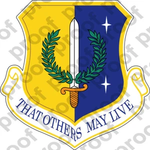 PEGATINA USAF 129TH ALA DE RESCATE - Imagen 1 de 1