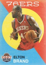 2011-12 Panini Past and Present 76ers Basketball Card #110 Elton Brand