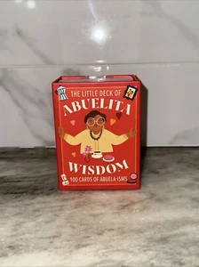 The Little Deck of Abuelita Wisdom: 100 Cards of Abuela Isms Wit Keepsake Box - Picture 1 of 9